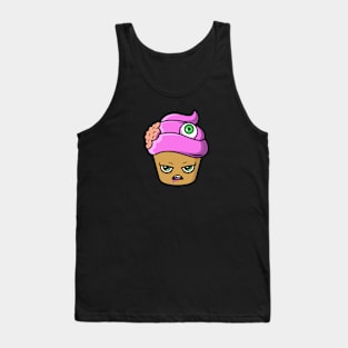 Zombie Cupcake Drawing Tank Top